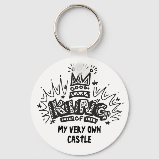 自分の城の王 キーホルダー (正面)
