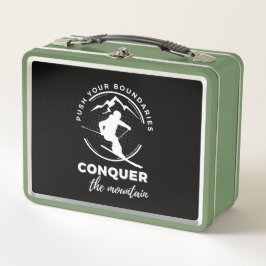 自分の境界を押し広げ、山を征服する» メタルランチボックス