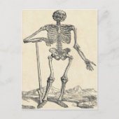 自分の墓紙はがきを掘った ポストカード (正面)