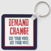 自分の声と投票を変える キーホルダー (裏面)