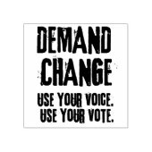 自分の声と投票を変える ラバースタンプ (インプリント)