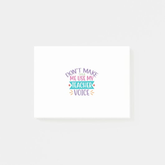 自分の声を使わせない ポストイット (正面)