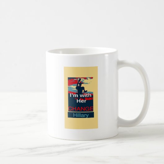 自分の変更をカラフル自分で作成する コーヒーマグカップ (右)