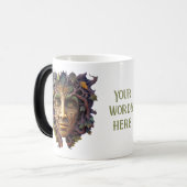 自分の夏のグリーンマンを作成する モーフィングマグカップ (正面左)