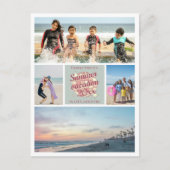 自分の夏休み写真の作成 ポストカード (正面)