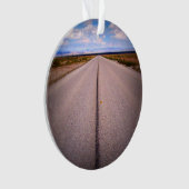 自分の夏休み写真を作成する オーナメント (正面)