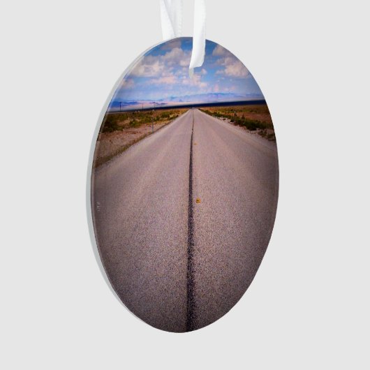 自分の夏休み写真を作成する オーナメント (正面)