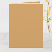 自分の大きなグリーティングカードを作成する カード (黄色い花)