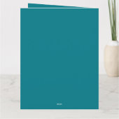 自分の大きなグリーティングカードを作成する カード (裏面)