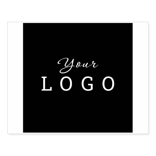 自分の大きな正方形の会社のロカスタムゴを作成する ラバースタンプ (インプリント)