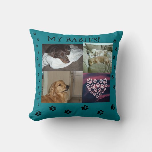 自分の大切ベビー クッション (正面)