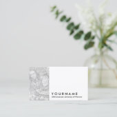 自分の大学院生カードを作る コーリングカード (スタンド正面)