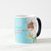 自分の天国の小さな天使を作成 モーフィングマグカップ (正面右)