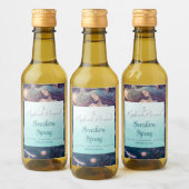 自分の天神の時間の人魚を作成 ワインラベル (ボトル)