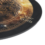 自分の天空のレオのガラス祭壇ボードを作成 カッティングボード (角)