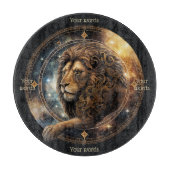 自分の天空のレオのガラス祭壇ボードを作成 カッティングボード (正面)