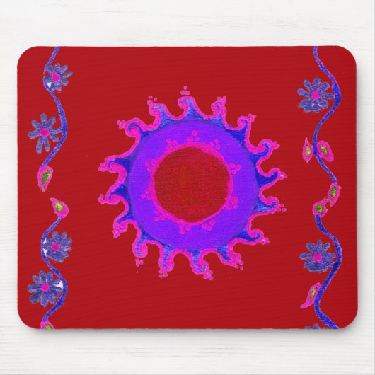 自分の太陽の光を作る マウスパッド (正面)