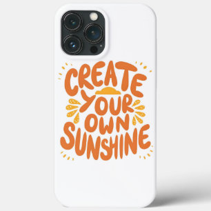 自分の太陽の光を作る iPhone 13 PRO MAXケース