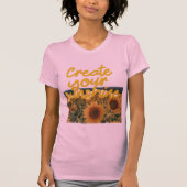 自分の太陽の光を作る Tシャツ (正面)