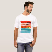 自分の太陽の光を作れ! Tシャツ (正面フル)