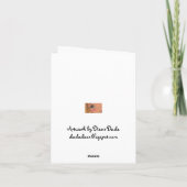 自分の太陽の光を持って来る – ノートカード (裏面)