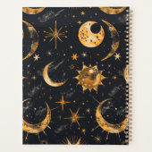 自分の太陽の月の星を天星に作成 プランナー手帳 (裏面)