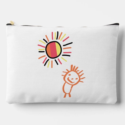 自分の太陽 アクセサリーポーチ (正面)