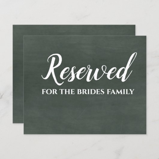 自分の契約予算結婚を作る (正面/裏面)