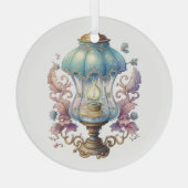 自分の妖精ランプ華美を作成する ガラスオーナメント (裏面)