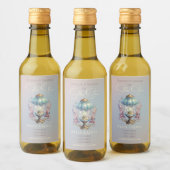 自分の妖精ランプ華美を作成する ワインラベル (ボトル)