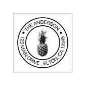 自分の姓Pineappleを作成する ラバースタンプ (インプリント)