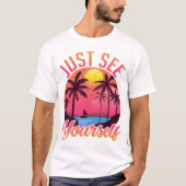 自分の姿を見ろ Tシャツ (正面)