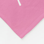 自分の子どもの家族の写真の作成コラージュ フリースブランケット (角)