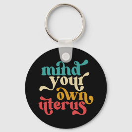 自分の子宮を気にする キーホルダー