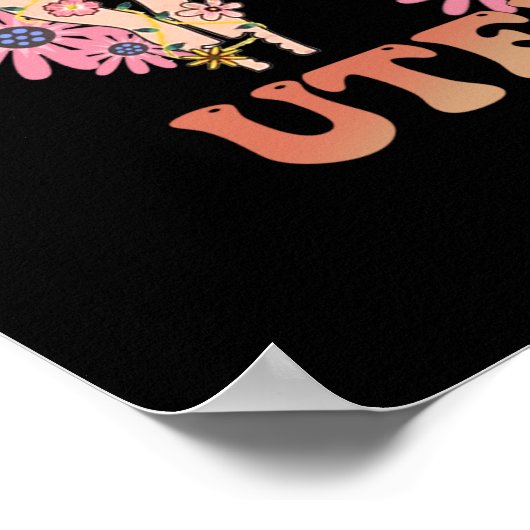 自分の子宮を気にする ポスター (角)