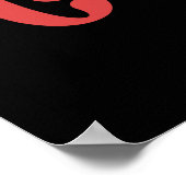 自分の子宮を気にする ポスター (角)