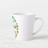 自分の子宮を気にする | Pro-choice カフェラテマグ (右)