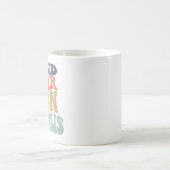 自分の子宮フェミニストを気にする コーヒーマグカップ (中央)