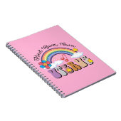 自分の子宮フェミニズムのプロの選択レインボーに注意 ノートブック (右側)