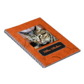 自分の子猫ひげフォトノートブックを作成する ノートブック (右側)