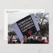 自分の存在を尊重すスペインのるポストカード ポストカード (正面/裏面)