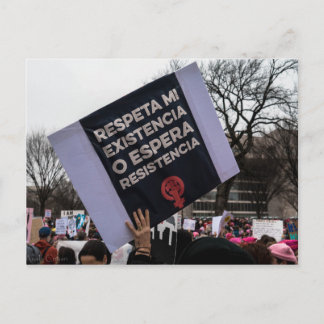 自分の存在を尊重すスペインのるポストカード ポストカード