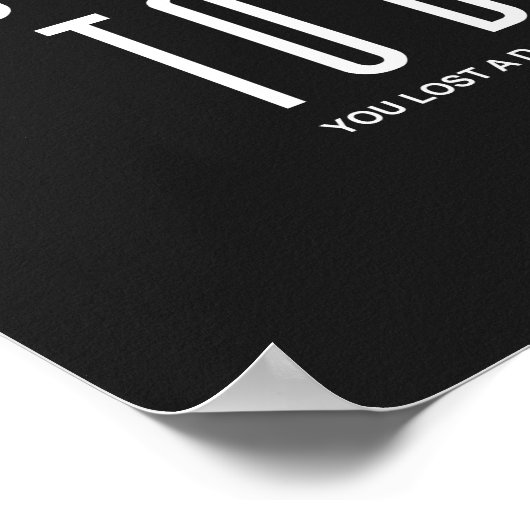 自分の存在を強く素晴らしする |やる気を起こさせる引用文 ポスター (角)