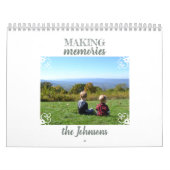 自分の孫の写真を作成する カレンダー (カバー)