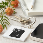 自分の宇宙に浮かぼう キーホルダー (正面右)