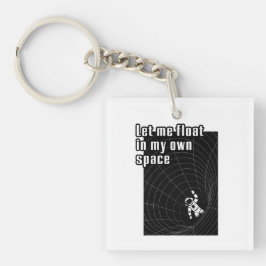 自分の宇宙に浮かぼう キーホルダー