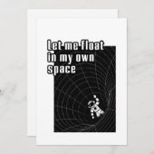 自分の宇宙に浮かぼう シーズンカード (正面/裏面)