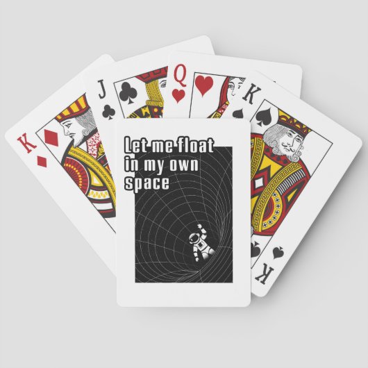 自分の宇宙に浮かぼう トランプ (裏面)