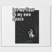 自分の宇宙に浮かぼう ラッピングペーパー (フラット)