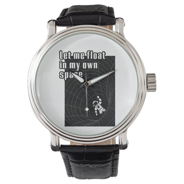 自分の宇宙に浮かぼう 腕時計 (正面)